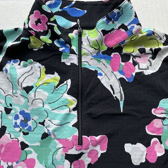 IBKUL Womens 1/4 Zip Mock Neck Athletic Shirt Stretch Pickleball Tennis Golf S - Picture 4 of 11